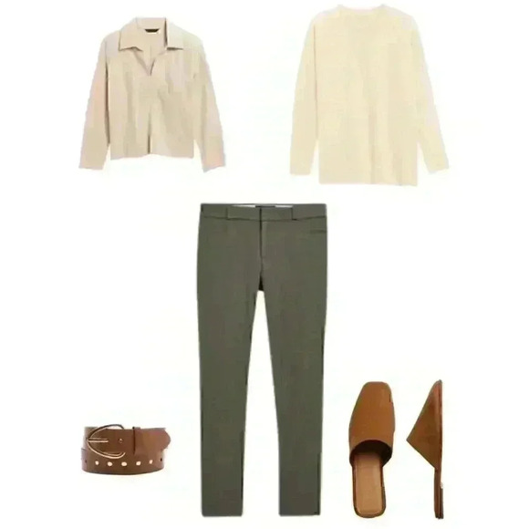 Banana Republic Sloan Comfort Stretch Slim Ankle Pant - Picture 7 of 15